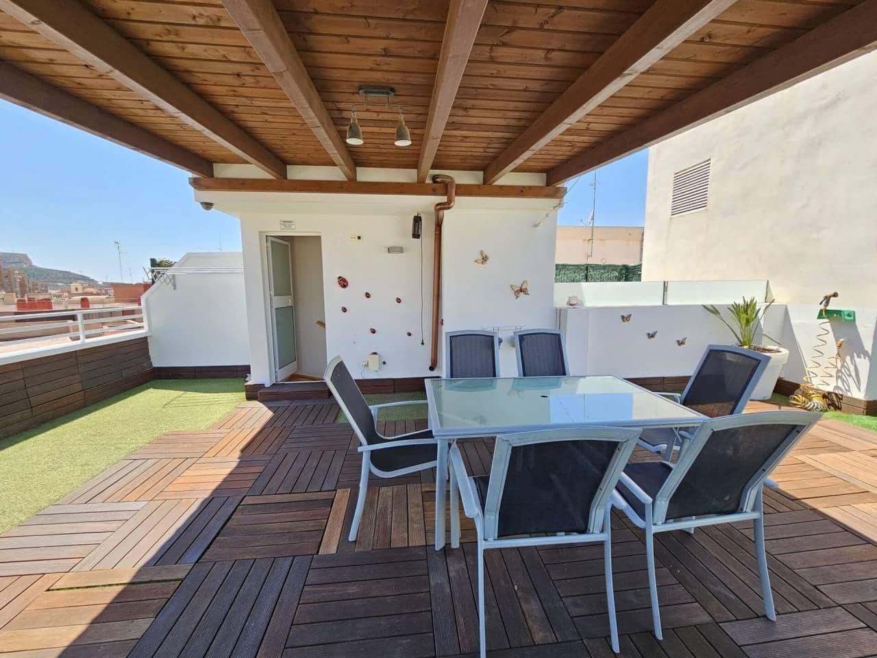 3 slaapkamer Penthouse te huur in Alicante stad met garage - € 1.350 (Ref: 7591834)