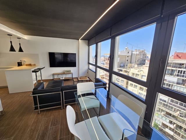 2 Zimmer Wohnung zu vermieten in Alicante / Alacant Stadt - 1.200 € (Ref: 7813772)