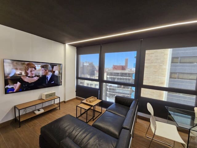 2 Zimmer Wohnung zu vermieten in Alicante / Alacant Stadt - 1.200 € (Ref: 7813772)