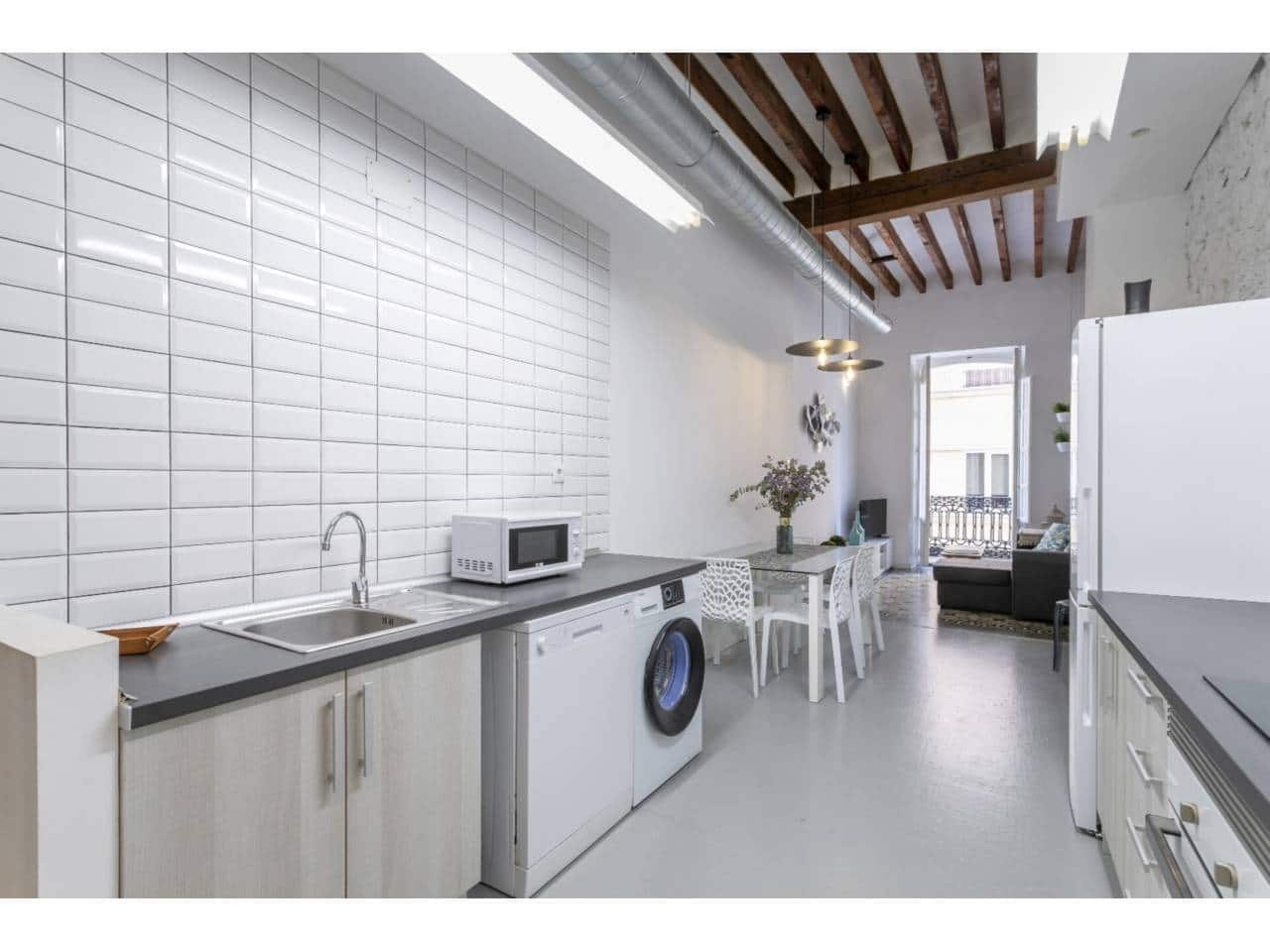 2 Zimmer Wohnung zu vermieten in Alicante / Alacant Stadt - 1.300 € (Ref: 8505250)