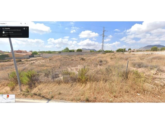 Tomt till salu i Moralet, Alicante stad - 118 000 € (Ref: 8536095)