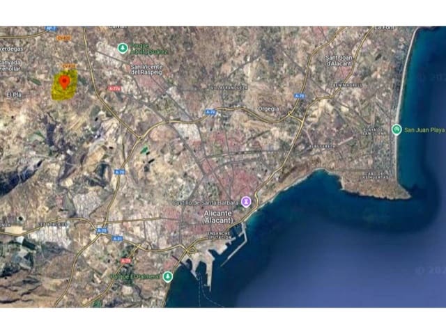 Tomt till salu i Moralet, Alicante stad - 118 000 € (Ref: 8536095)