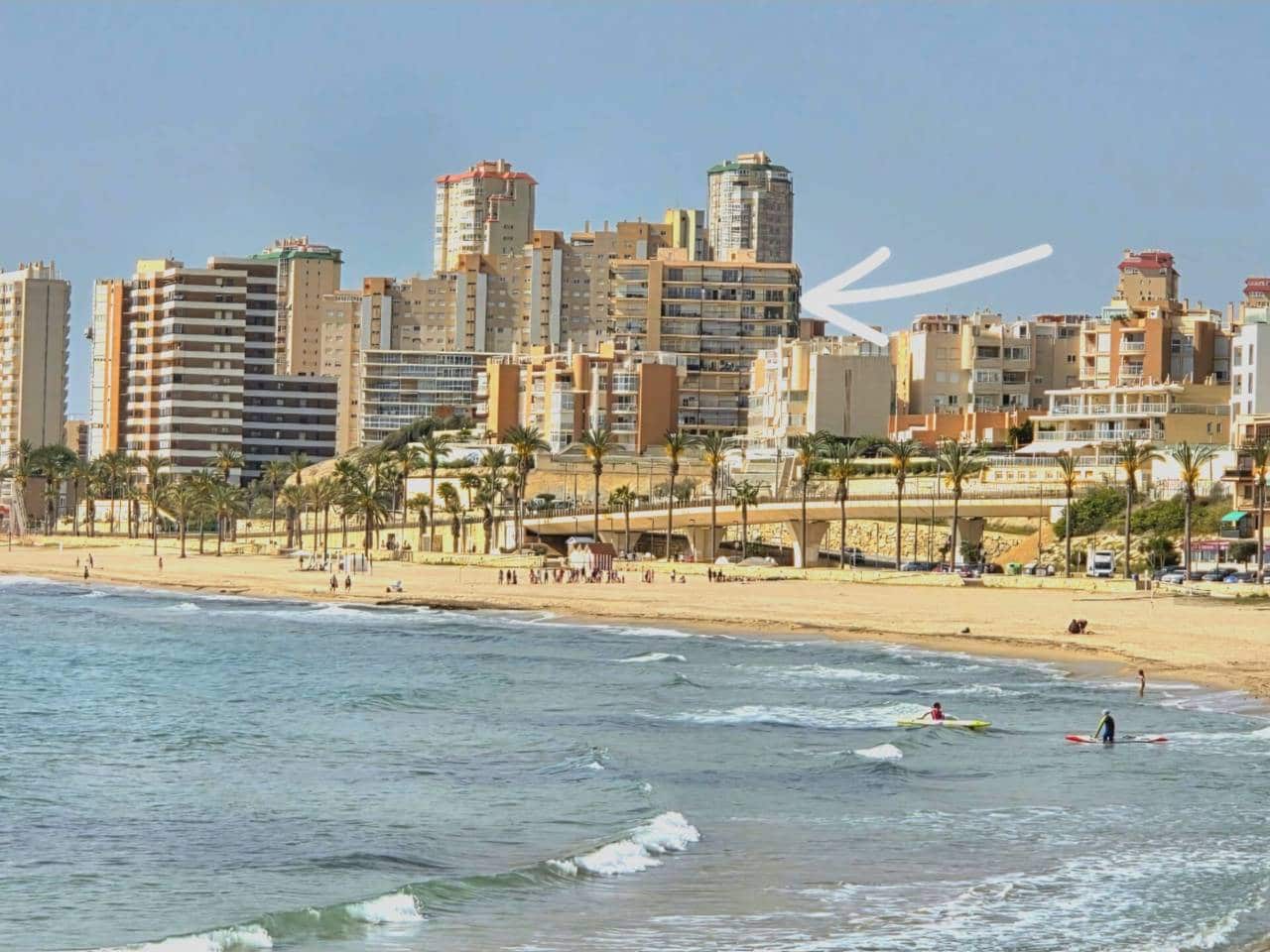 3 Zimmer Wohnung zu vermieten in El Campello mit Pool Garage - 1.500 € (Ref: 9807127)