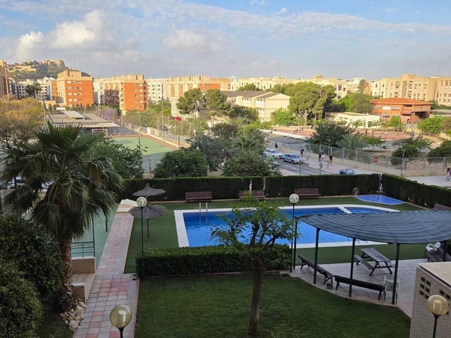Appartement de 4 chambres à louer à Alicante ville avec piscine garage - 1 500 € (Ref: 9863710)