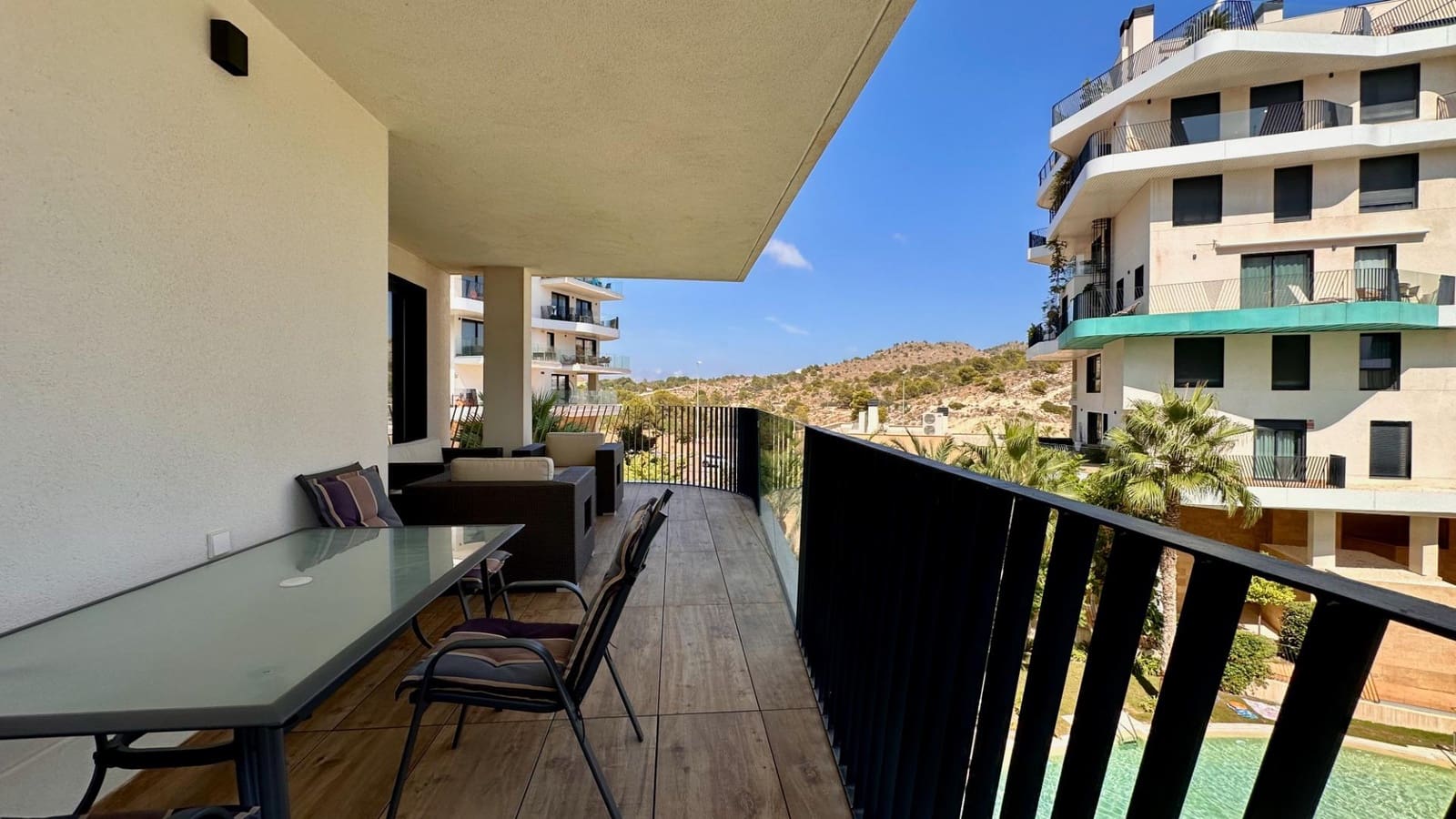 2 soveværelse Lejlighed til leje i La Villajoyosa / Vila Joiosa med swimmingpool - € 1.900 (Ref: 10005624)
