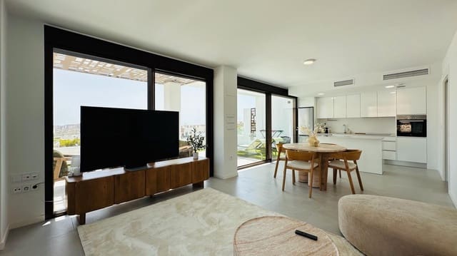 Apartamento de 2 habitaciones en Balcón de Finestrat - Terra Marina, Finestrat en alquiler con piscina garaje - 2.050 € (Ref: 10011471)