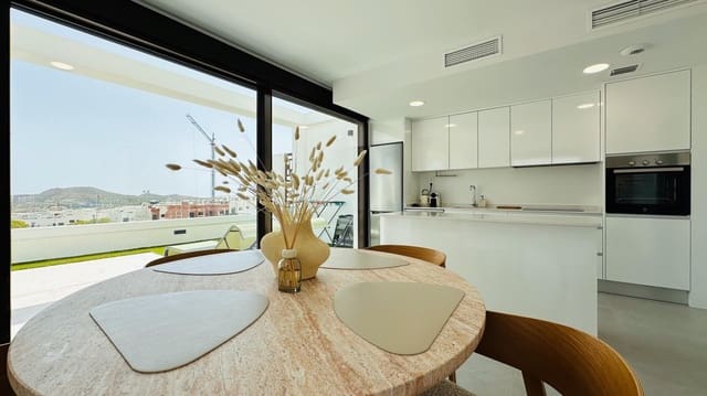 Apartamento de 2 habitaciones en Balcón de Finestrat - Terra Marina, Finestrat en alquiler con piscina garaje - 2.050 € (Ref: 10011471)