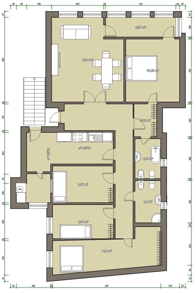 4 bedroom Flat for sale in Alicante / Alacant city - € 348,000 (Ref: 10013352)