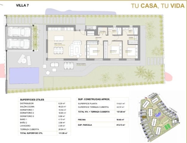 3 chambre Villa/Maison à vendre à Finestrat avec piscine garage - 720 000 € (Ref: 10015583)