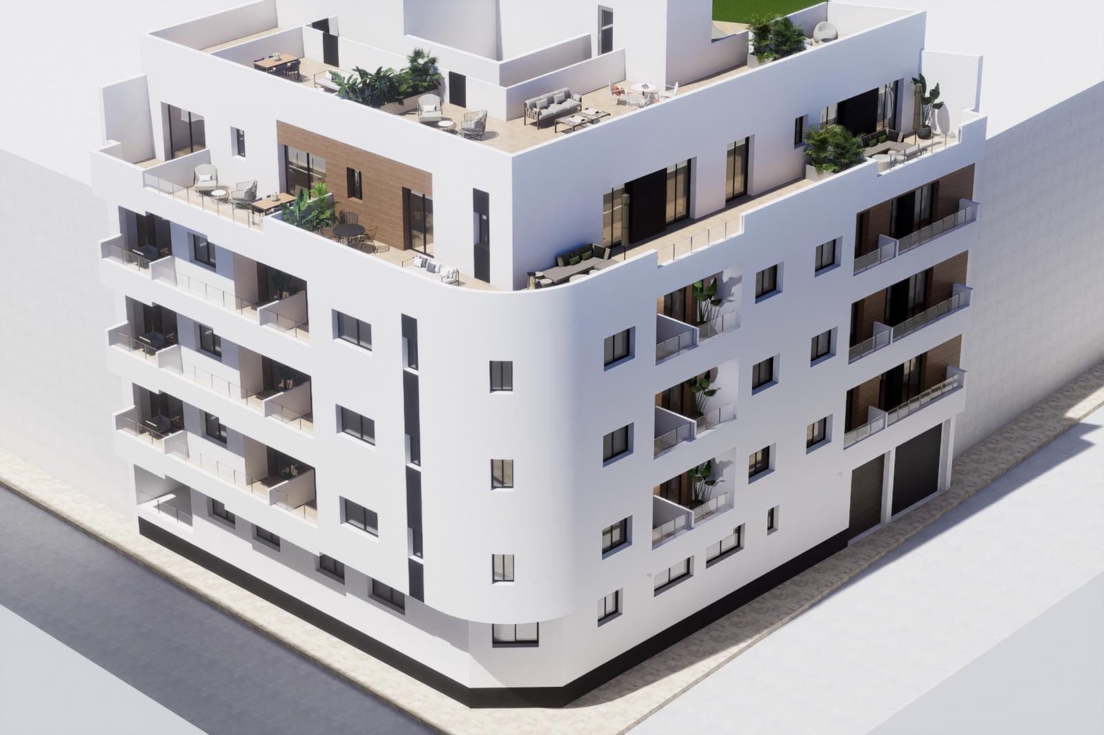 1 slaapkamer Penthouse te koop in Torrevieja met garage - € 229.000 (Ref: 10017523)