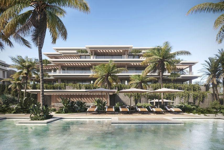 3 sovrum Lägenhet till salu i Bel-Air med pool - 2 078 000 € (Ref: 10020933)