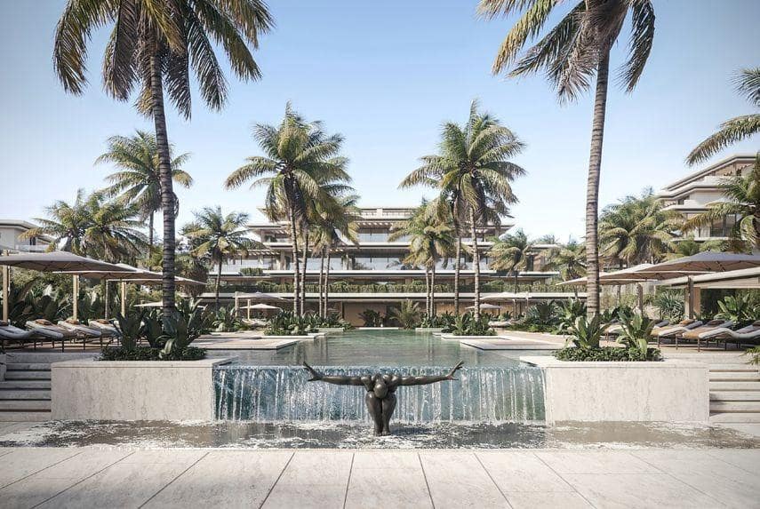 3 sovrum Lägenhet till salu i Bel-Air med pool - 2 078 000 € (Ref: 10020933)
