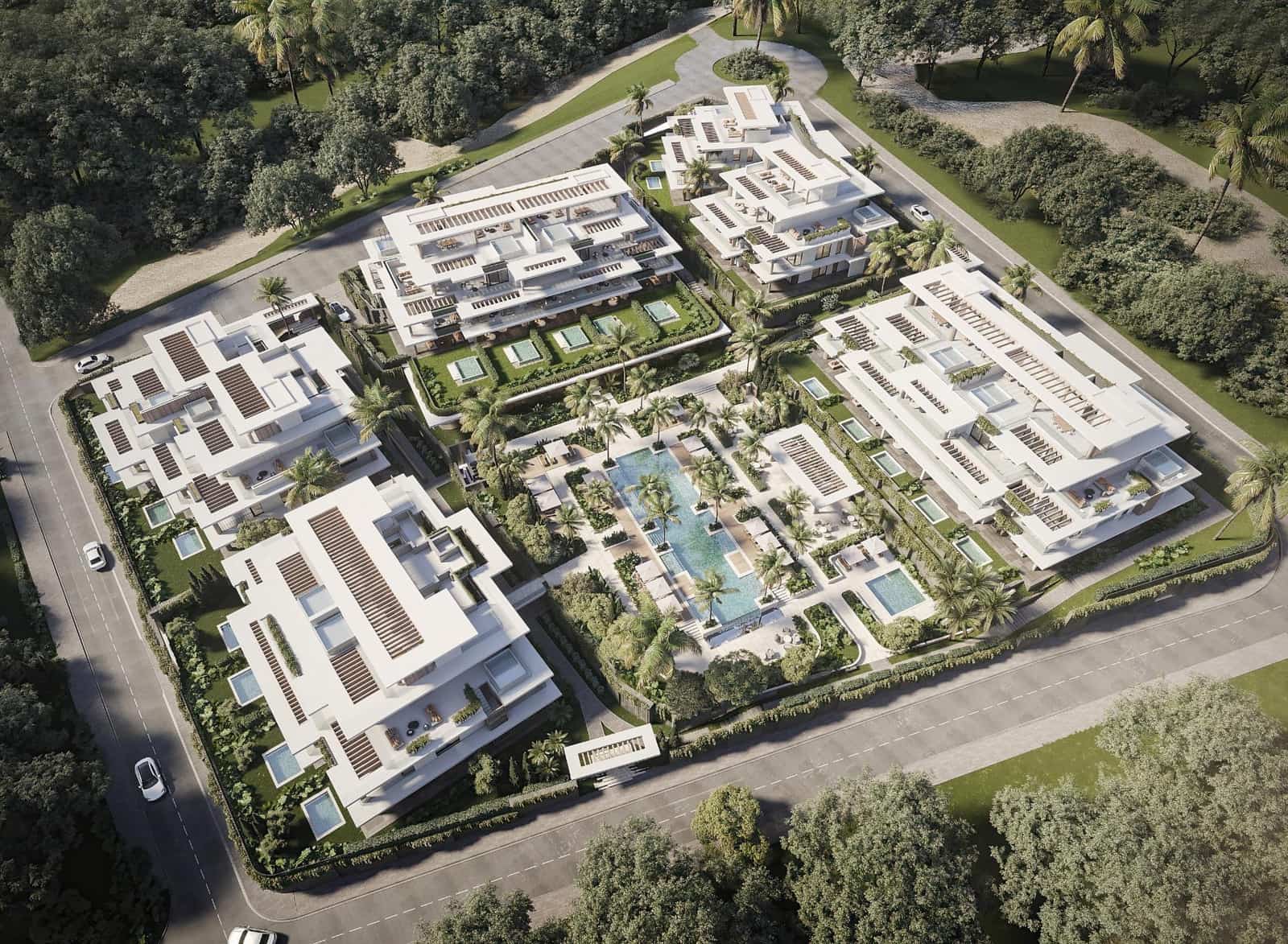 3 sovrum Lägenhet till salu i Bel-Air med pool - 2 078 000 € (Ref: 10020933)