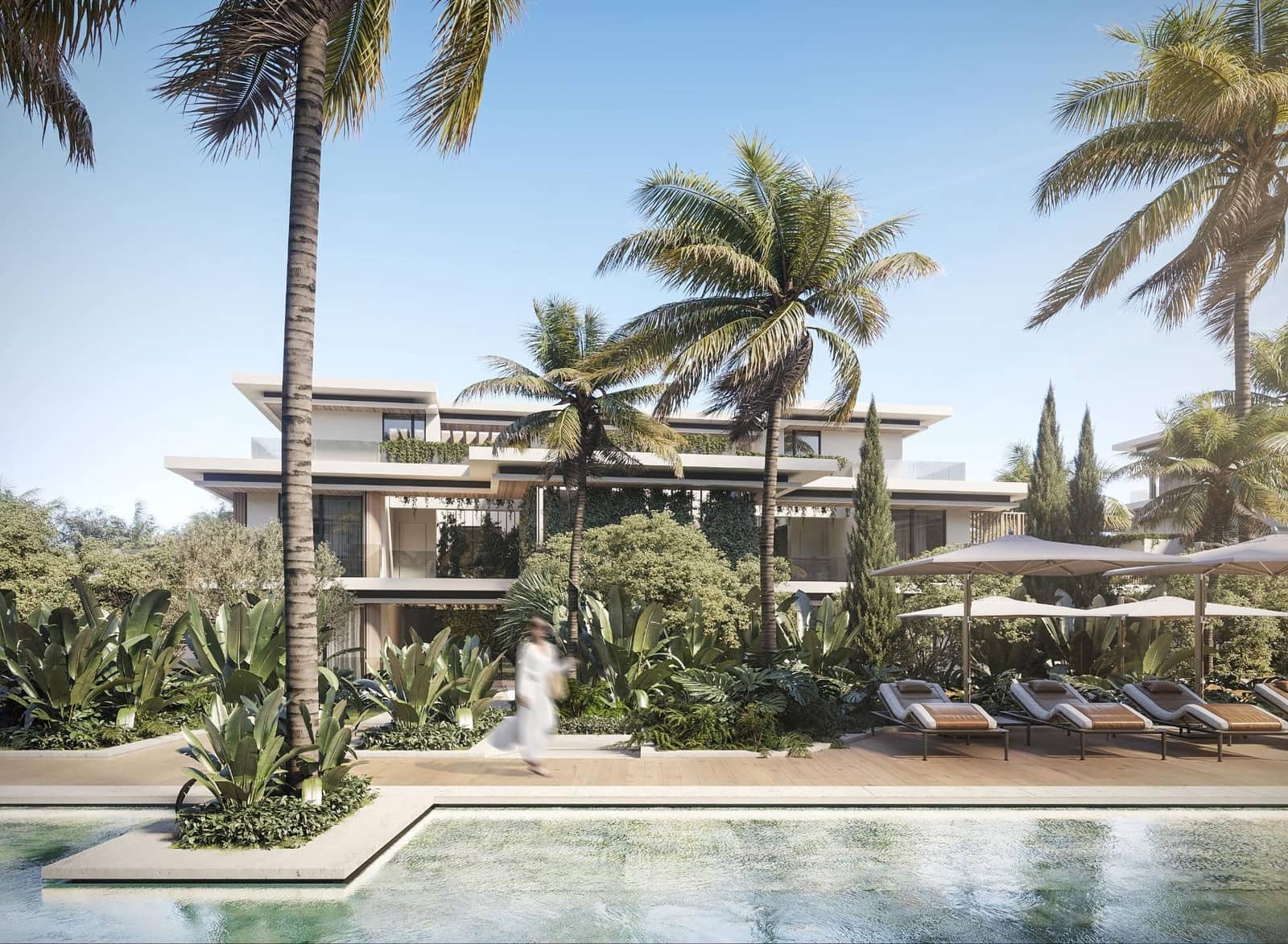 3 sovrum Lägenhet till salu i Bel-Air med pool - 2 078 000 € (Ref: 10020933)