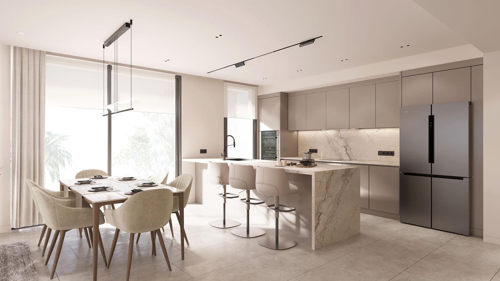3 sovrum Lägenhet till salu i Bel-Air med pool - 2 078 000 € (Ref: 10020933)