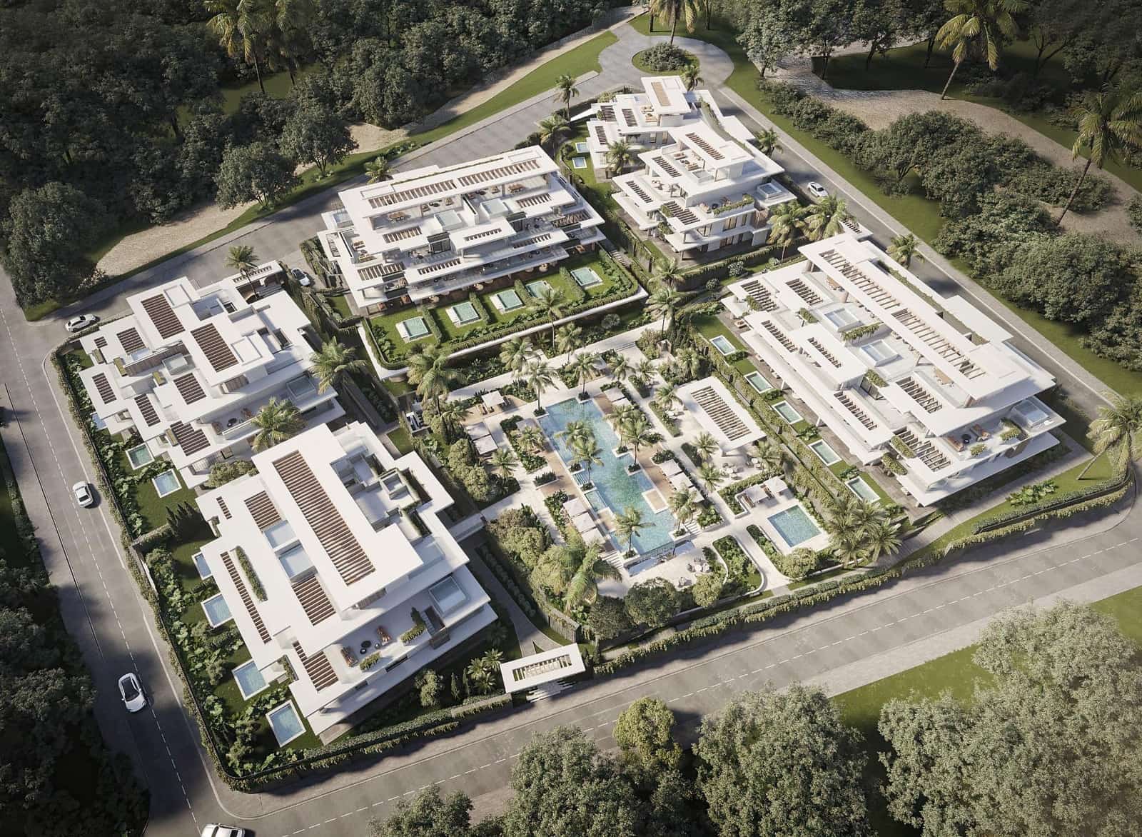 3 sovrum Lägenhet till salu i Bel-Air med pool - 2 078 000 € (Ref: 10020933)