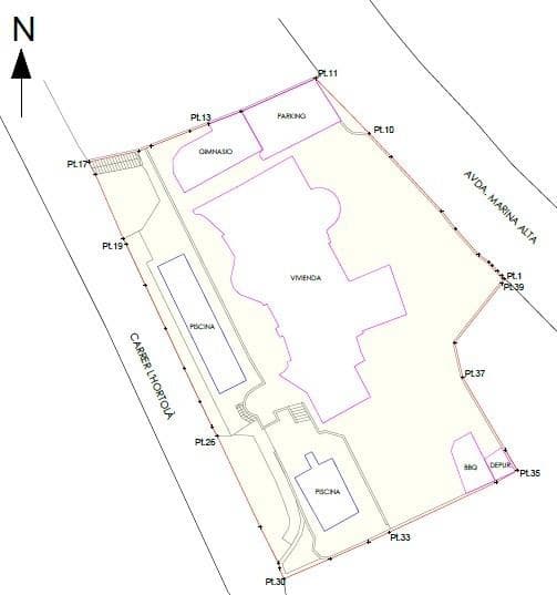 Negocio de 9 habitaciones en Benissa en venta con piscina garaje - 2.150.000 € (Ref: 10020939)