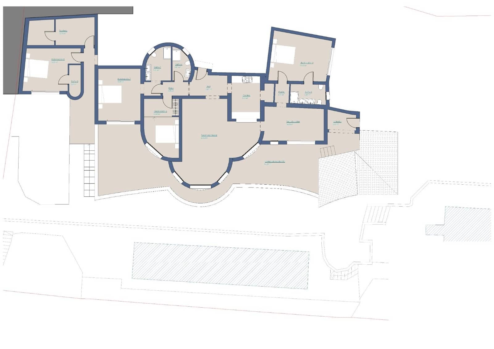 Negocio de 9 habitaciones en Benissa en venta con piscina garaje - 2.150.000 € (Ref: 10020939)