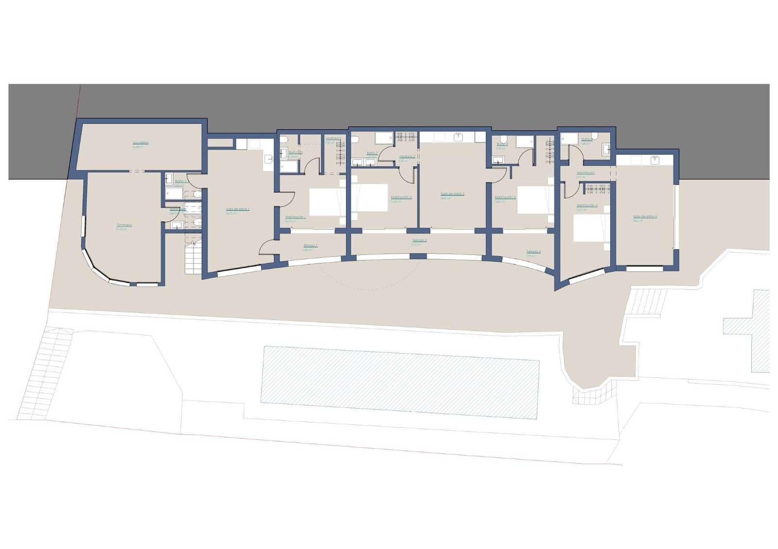 Negocio de 9 habitaciones en Benissa en venta con piscina garaje - 2.150.000 € (Ref: 10020939)