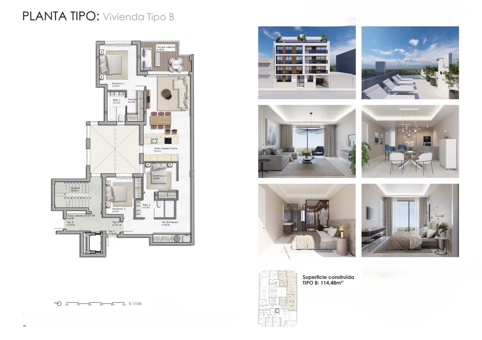 Apartamento de 3 habitaciones en Guardamar del Segura en venta con piscina - 385.000 € (Ref: 10027329)