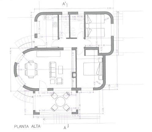 3 slaapkamer Villa te koop in Jalon / Xalo met zwembad - € 465.000 (Ref: 10035376)