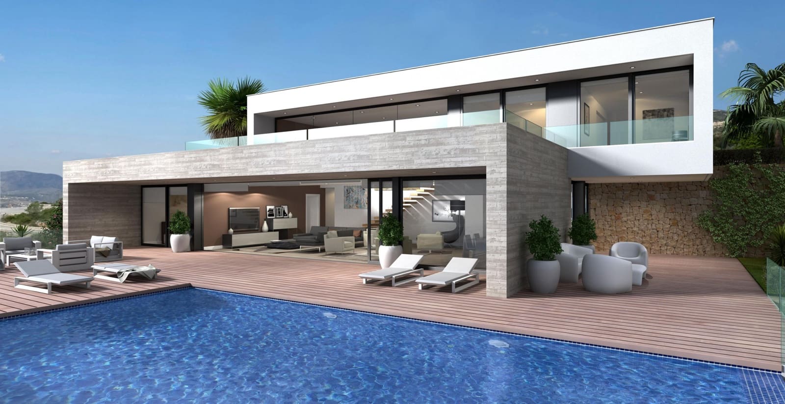 3 soverom Villa til salgs i Benitachell / Benitatxell med svømmebasseng garasje - € 3 100 000 (Ref: 10035383)