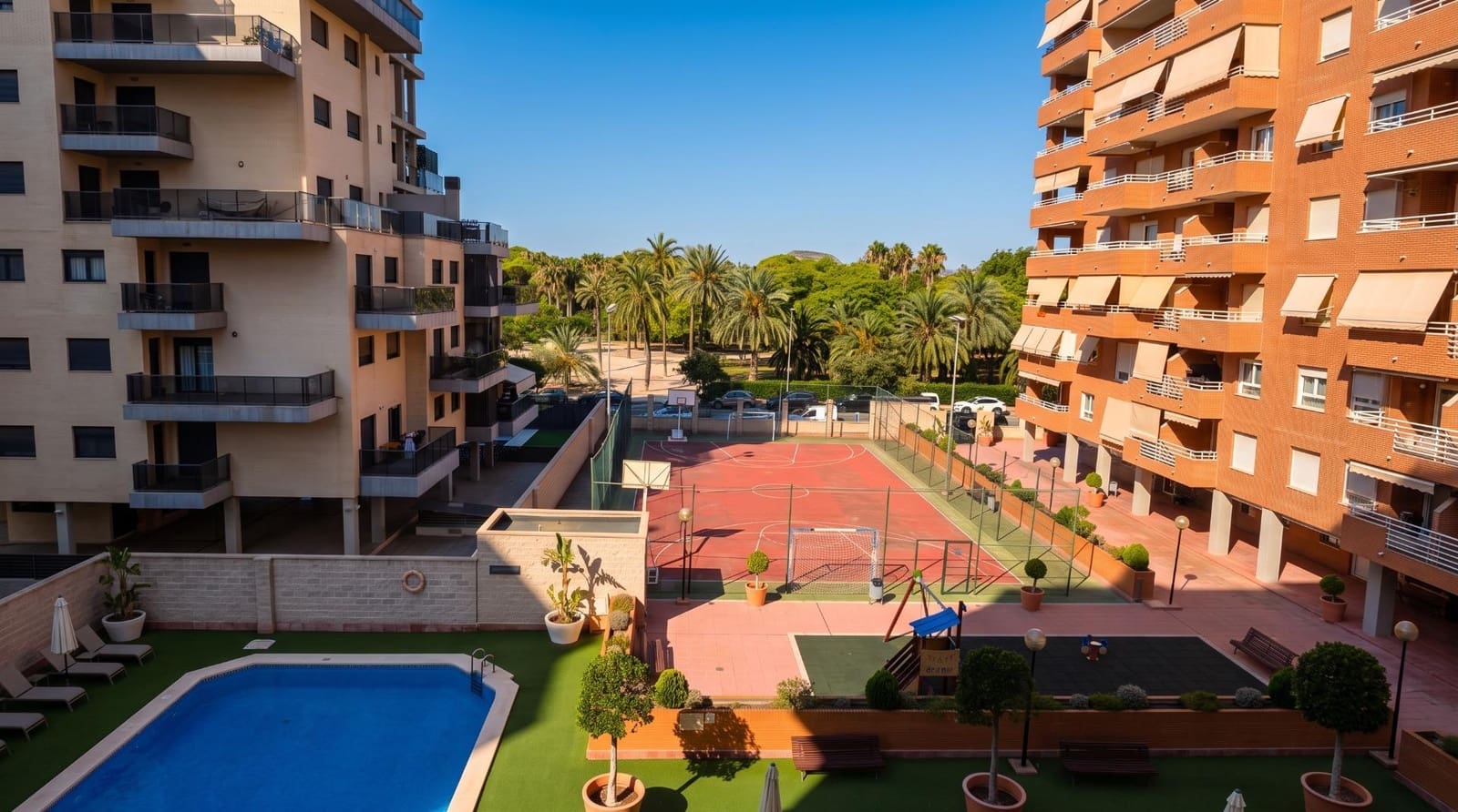 2 sypialnia Mieszkanie na sprzedaż w Miasto Alicante / Alacant z basenem garażem - 390 000 € (Ref: 10041142)