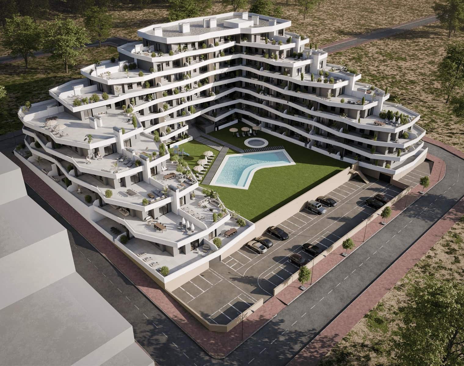 2 chambre Appartement à vendre à San Miguel de Salinas avec piscine garage - 299 900 € (Ref: 10055283)