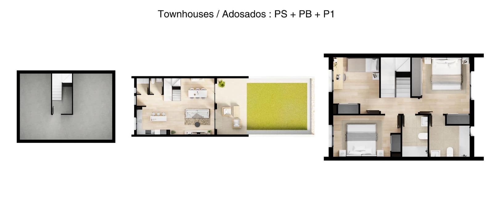 3 bedroom Terraced Villa for sale in Finestrat with pool garage - € 430,000 (Ref: 10086152)