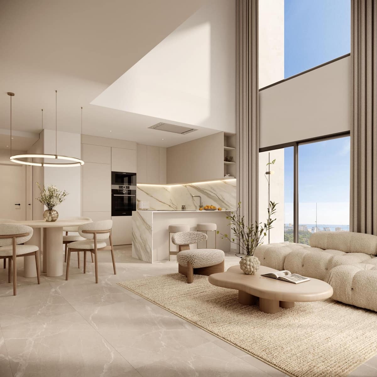 2 Zimmer Apartment zu verkaufen in Calpe / Calp mit Pool - 440.000 € (Ref: 10086157)