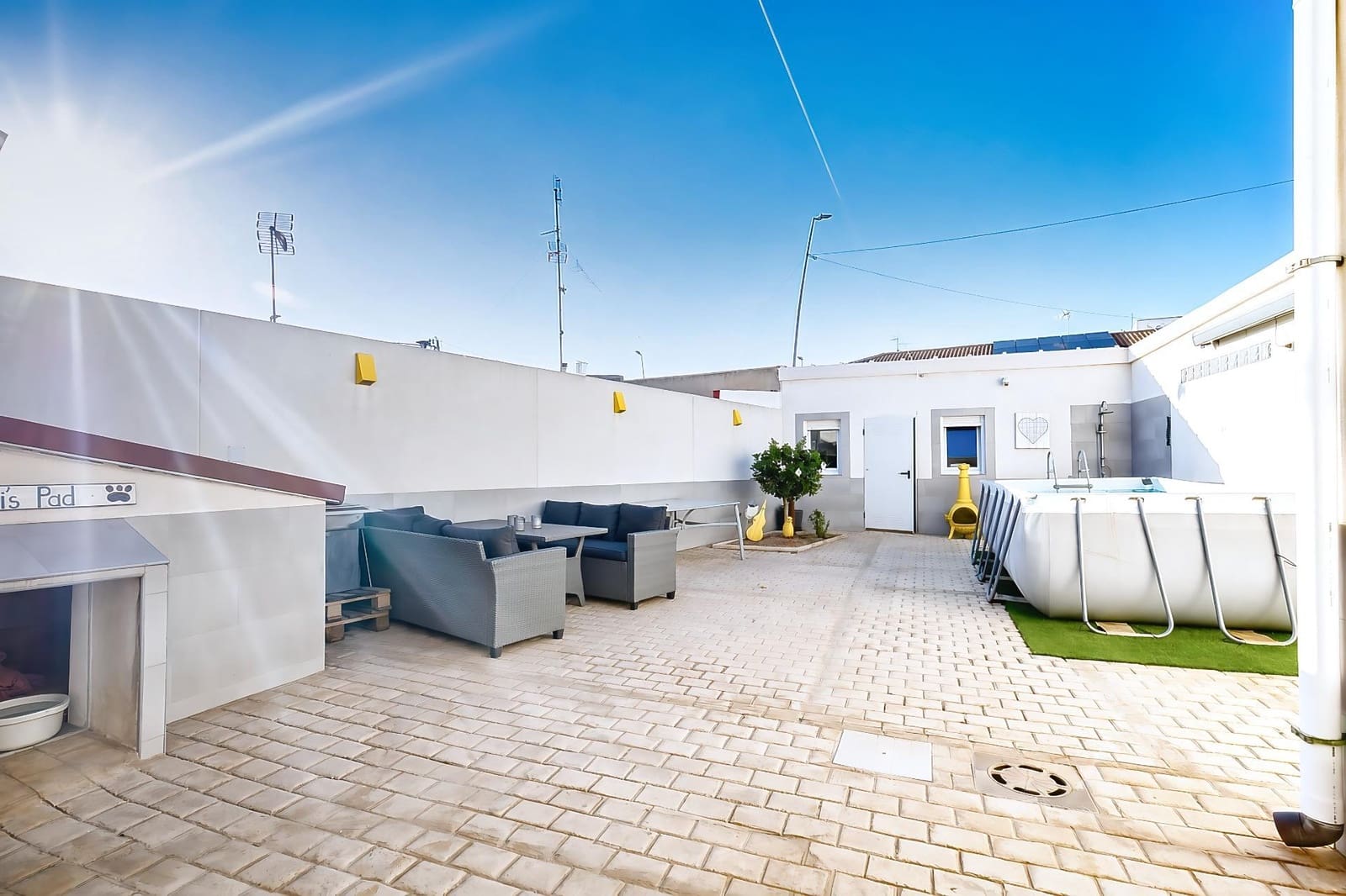 Pareado de 3 habitaciones en San Cayetano en venta con garaje - 320.000 € (Ref: 10086159)