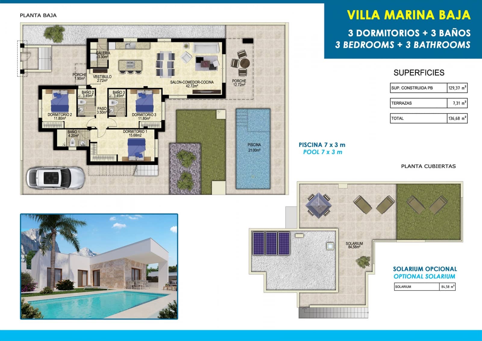 3 quarto Moradia para venda em Polop com piscina - 679 000 € (Ref: 10171615)
