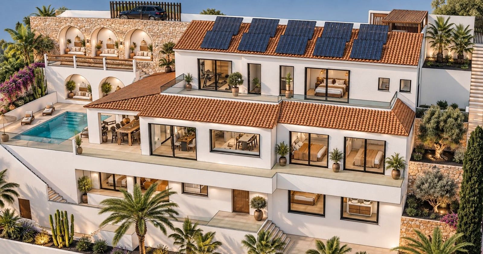 5 soverom Villa til salgs i Javea / Xabia med svømmebasseng garasje - € 3 195 000 (Ref: 10171661)