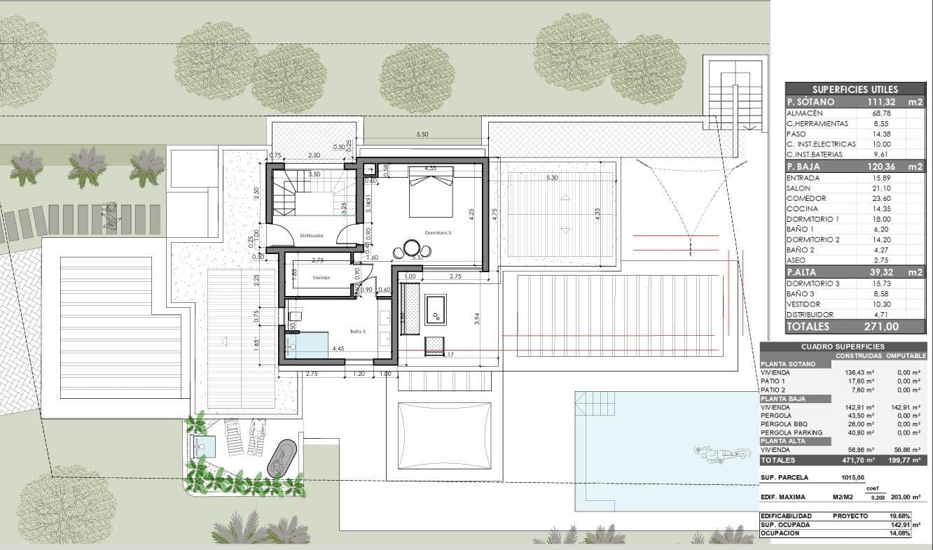 3 soverom Villa til salgs i Javea / Xabia med svømmebasseng - € 1 749 000 (Ref: 10171667)