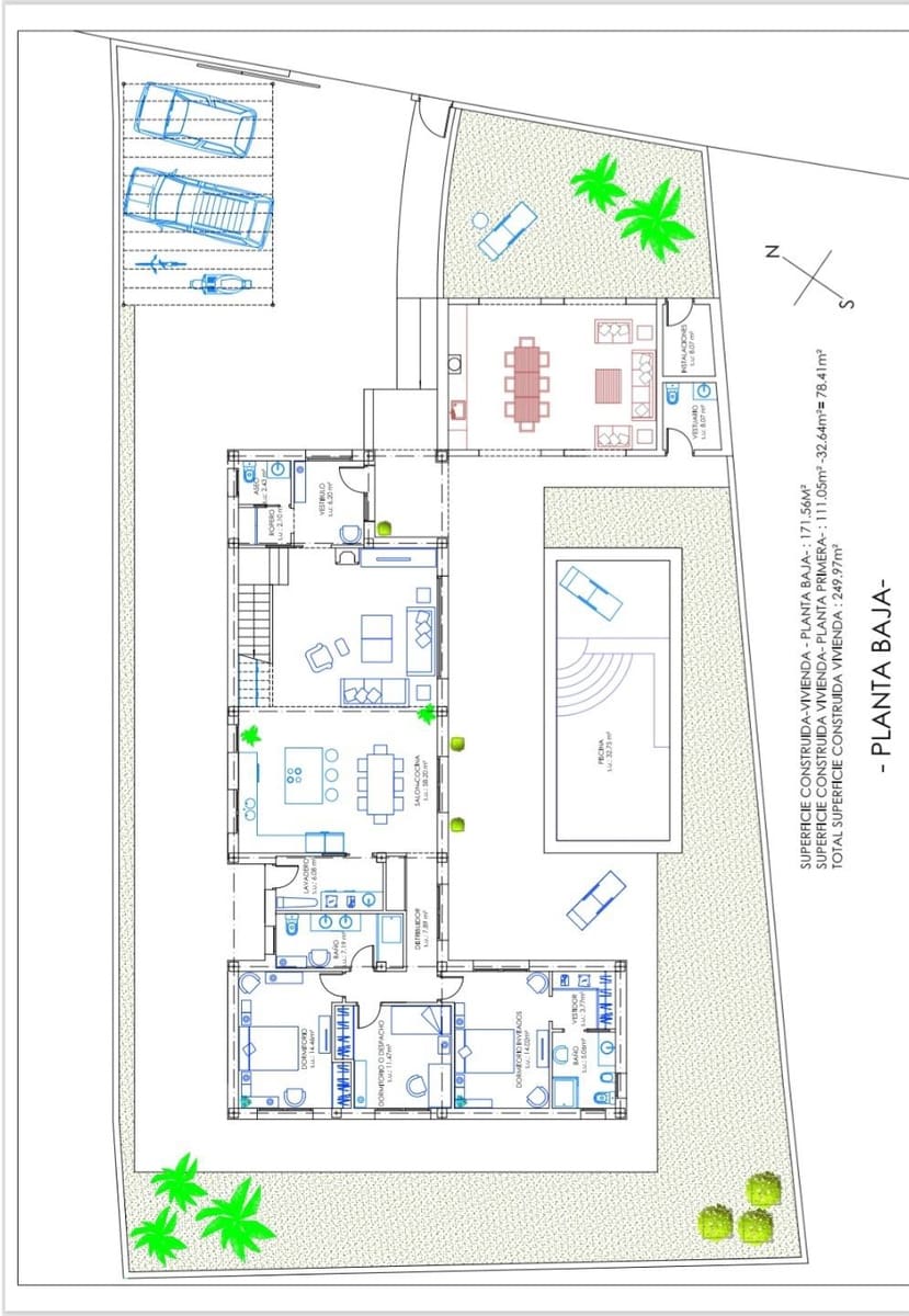 Byggetomt til salgs i Granada by - € 140 000 (Ref: 10177160)