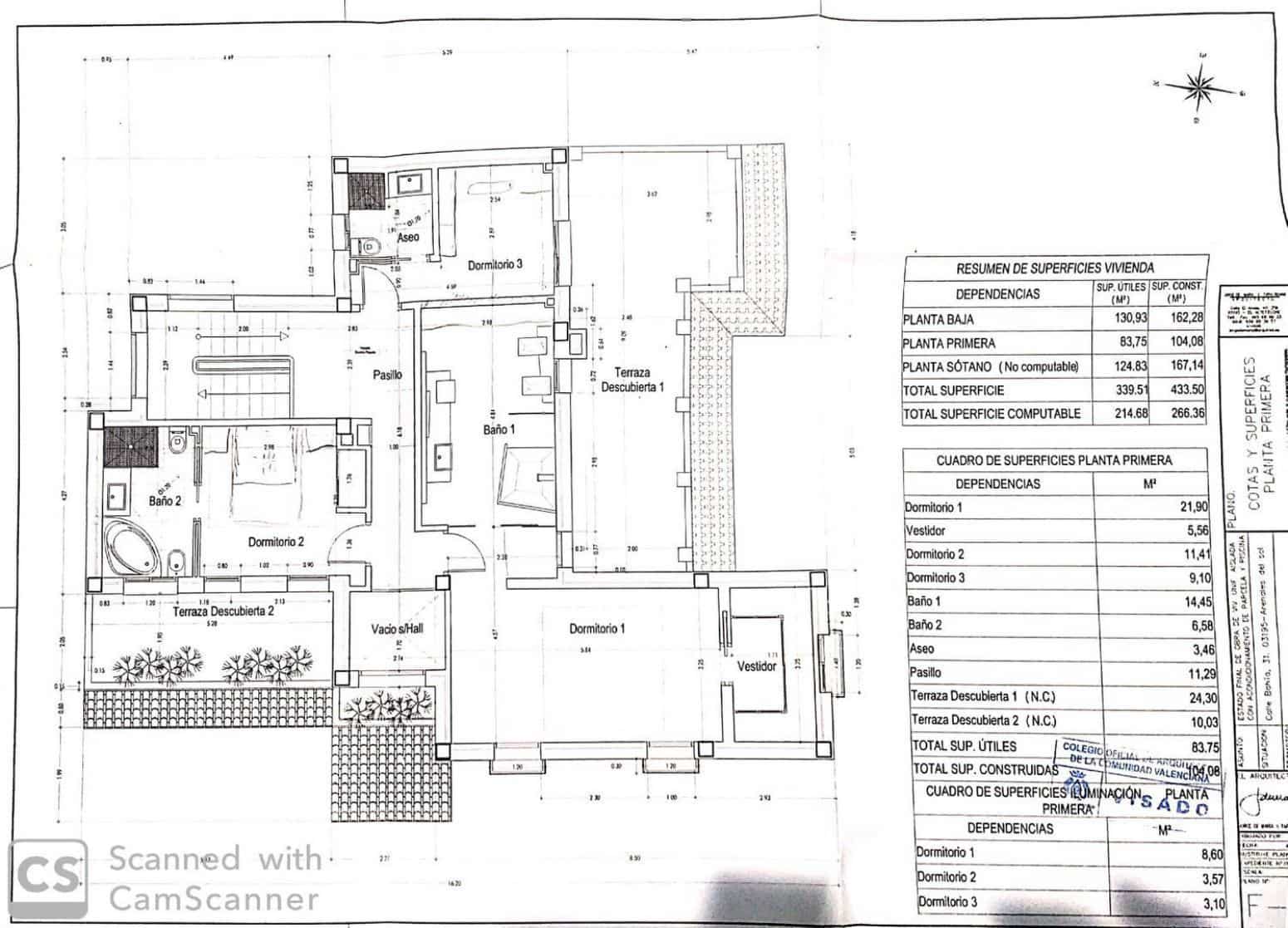 4 sovrum Villa till salu i Arenales del Sol med pool - 1 450 000 € (Ref: 8049762)