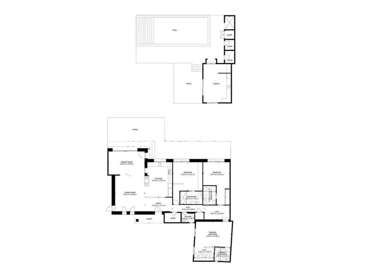 3 Zimmer Villa zu verkaufen in La Xara mit Pool Garage - 1.600.000 € (Ref: 8049808)