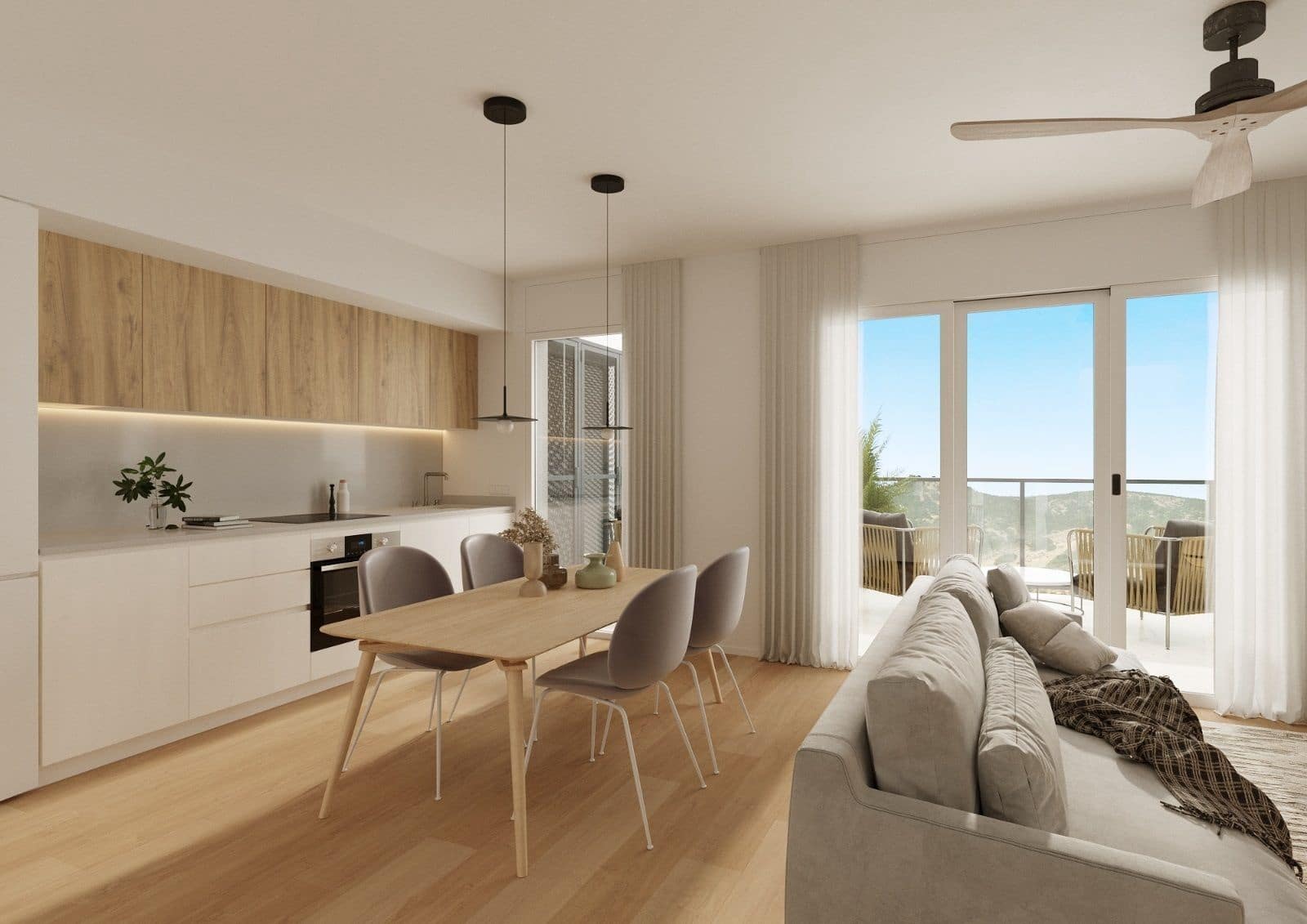 4 Zimmer Reihenhaus zu verkaufen in Finestrat mit Pool - 430.000 € (Ref: 8054021)