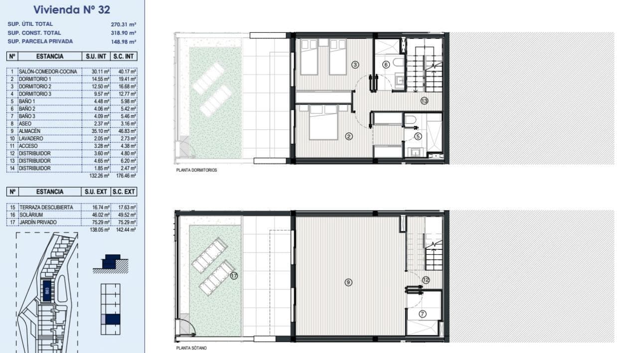 4 soverom Rekkehus til salgs i Finestrat med svømmebasseng - € 430 000 (Ref: 8054021)