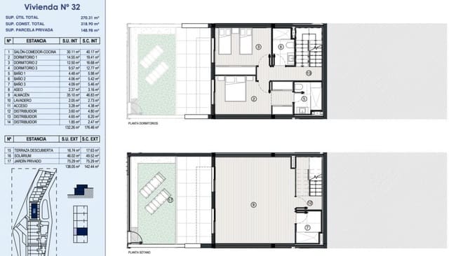 4 slaapkamer Rijtjeshuis te koop in Finestrat met zwembad - € 430.000 (Ref: 8054021)