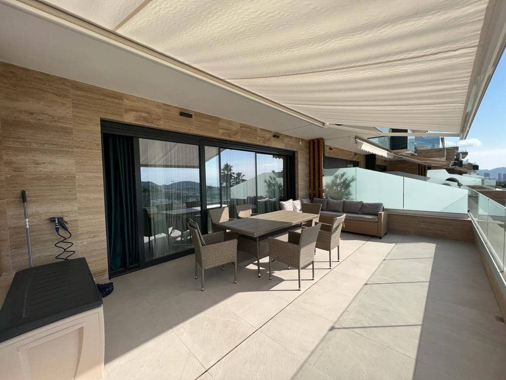 2 Zimmer Apartment zu vermieten in Finestrat mit Pool - 1.990 € (Ref: 8083192)