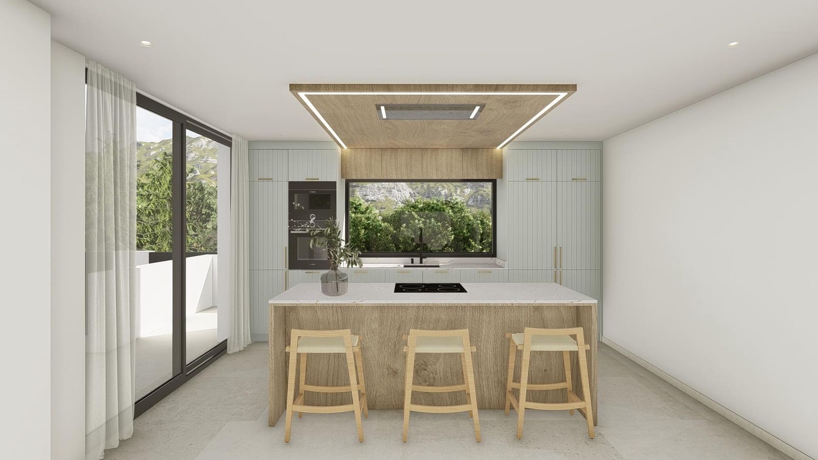 3 makuuhuone Huvila myytävänä paikassa Polop mukana uima-altaan 
autotalli - 725 000 € (Ref: 8085544)