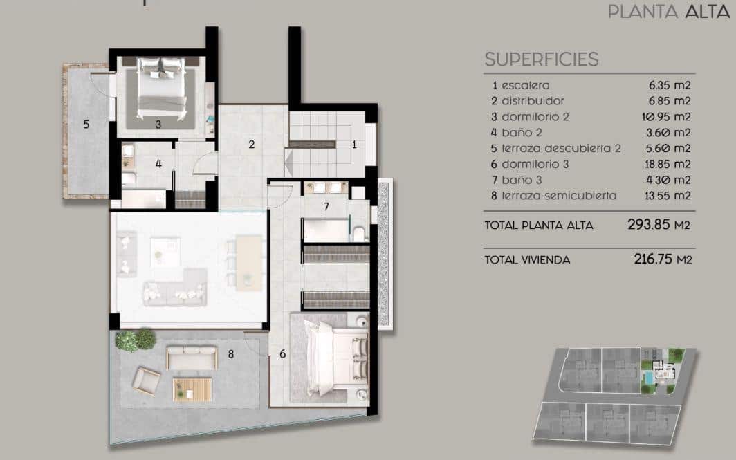 3 sypialnia Willa na sprzedaż w Polop z basenem garażem - 860 000 € (Ref: 8121469)