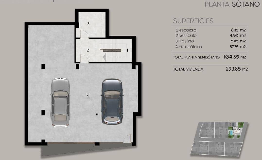 3 sypialnia Willa na sprzedaż w Polop z basenem garażem - 860 000 € (Ref: 8121469)