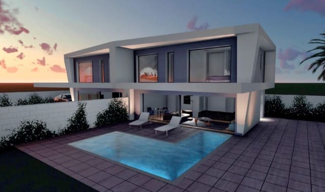 3 soverom Kjedet enebolig til salgs i Gran Alacant, Santa Pola med svømmebasseng - € 270 000 (Ref: 8515703)