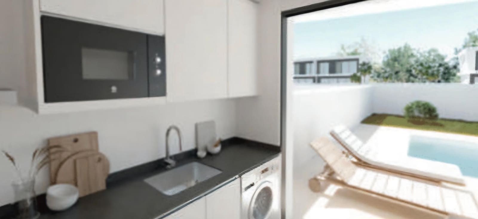 3 sypialnia Dom blizniak na sprzedaż w Gran Alacant z basenem - 270 000 € (Ref: 8515703)