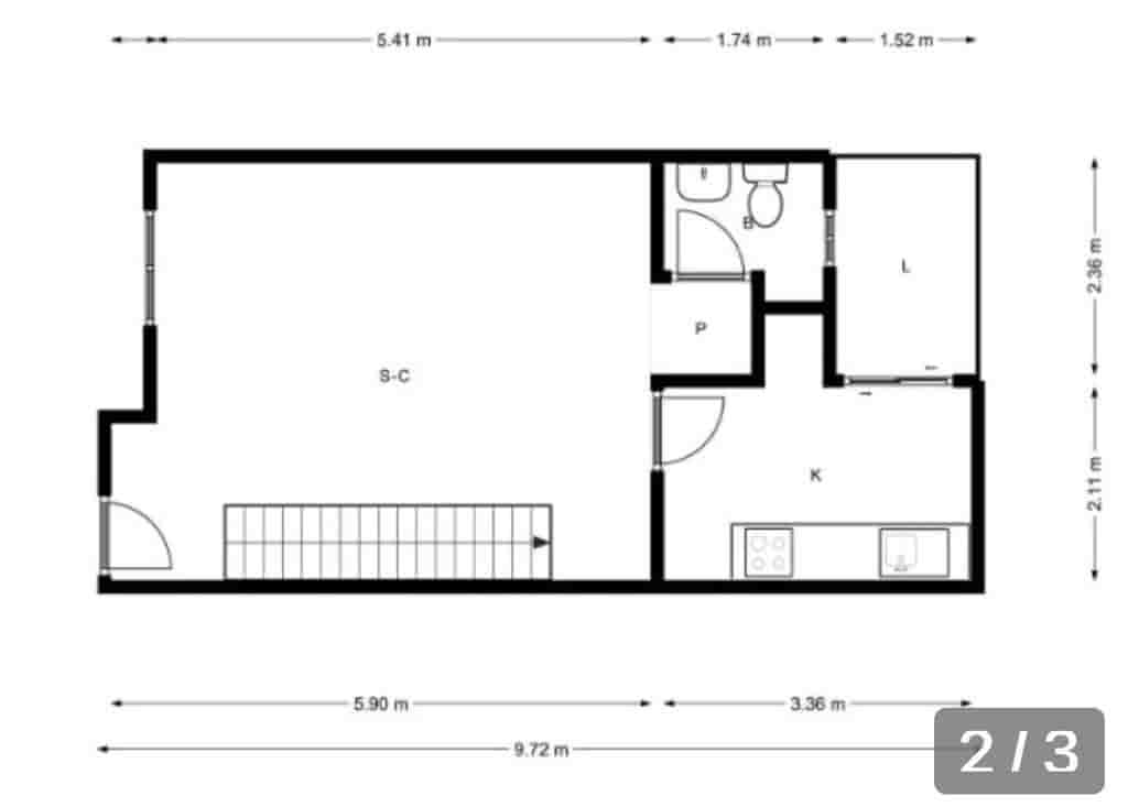 3 bedroom Terraced Villa for sale in Los Altos with pool garage - € 329,000 (Ref: 8534060)