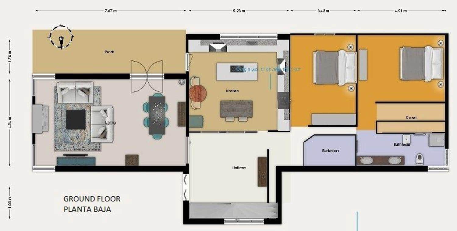 3 makuuhuone Huvila myytävänä paikassa Denia mukana uima-altaan 
autotalli - 899 000 € (Ref: 8536730)