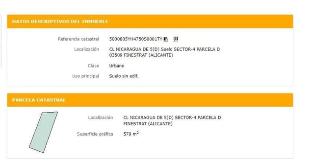 Byggetomt til salgs i Balcón de Finestrat - Terra Marina, Finestrat - € 239 000 (Ref: 8638567)