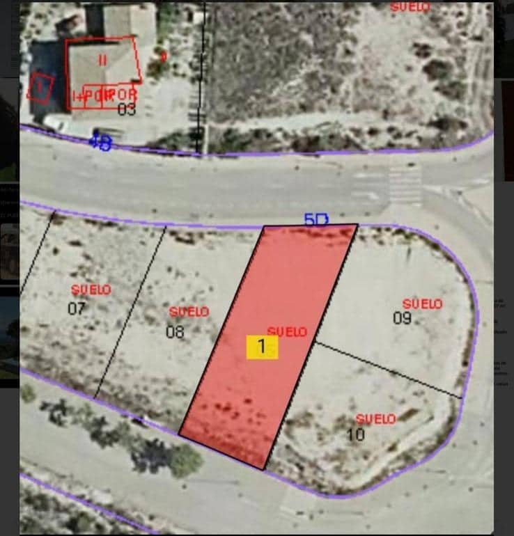 Byggegrund til salg i Finestrat - € 239.000 (Ref: 8638567)